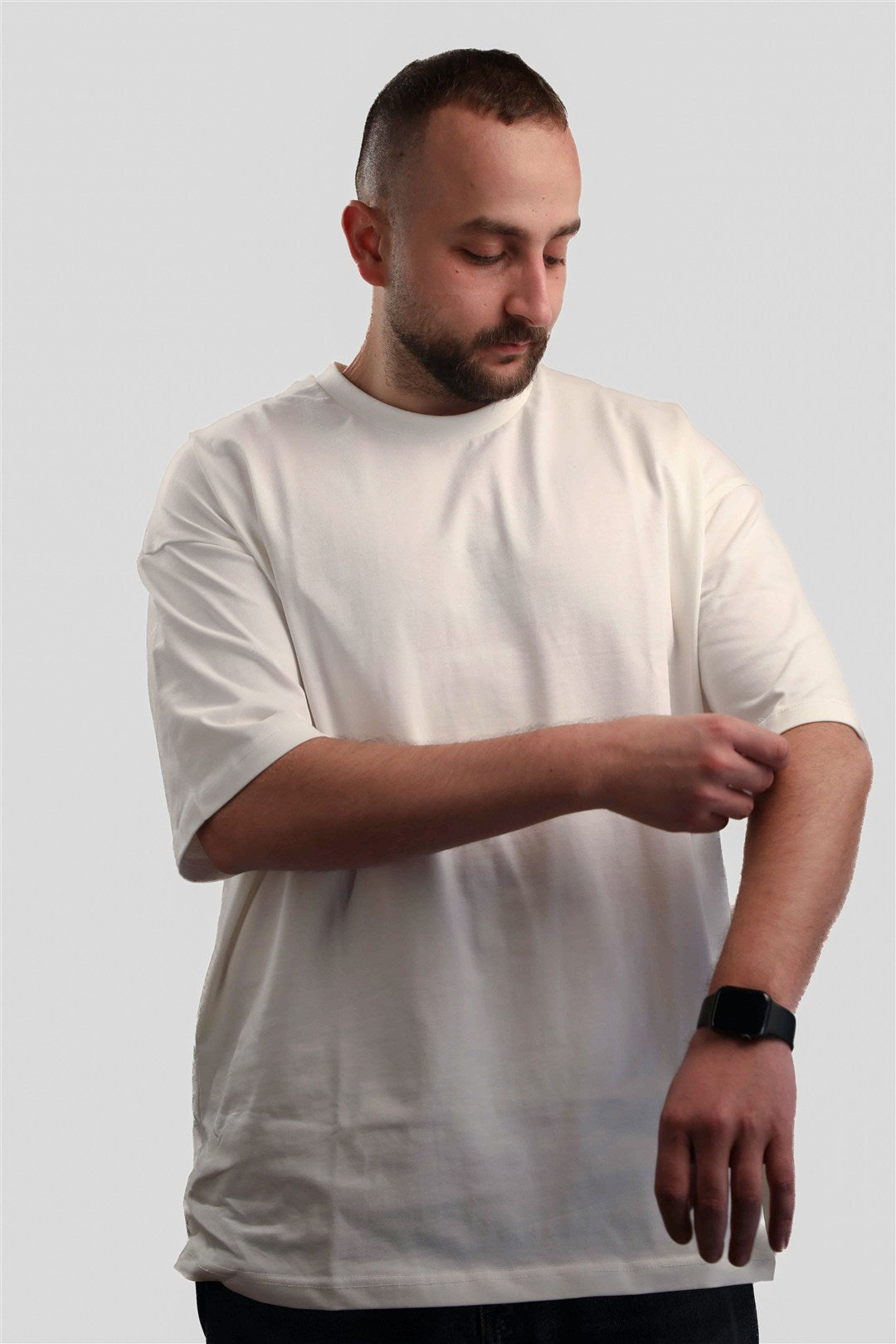 Basic KAY Mens - T-Shirt - OffWhite