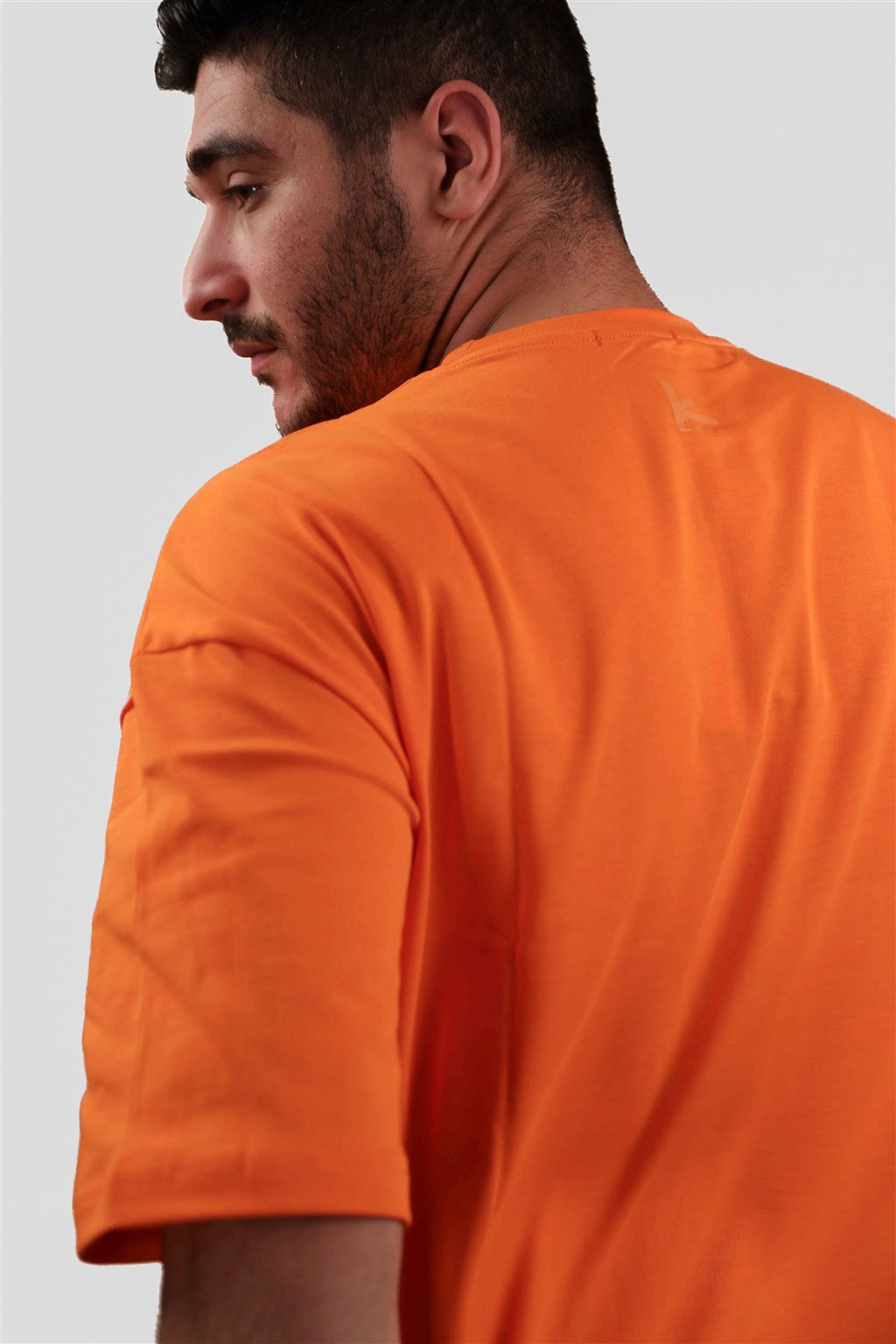Basic KAY Mens - T-Shirt - Orange