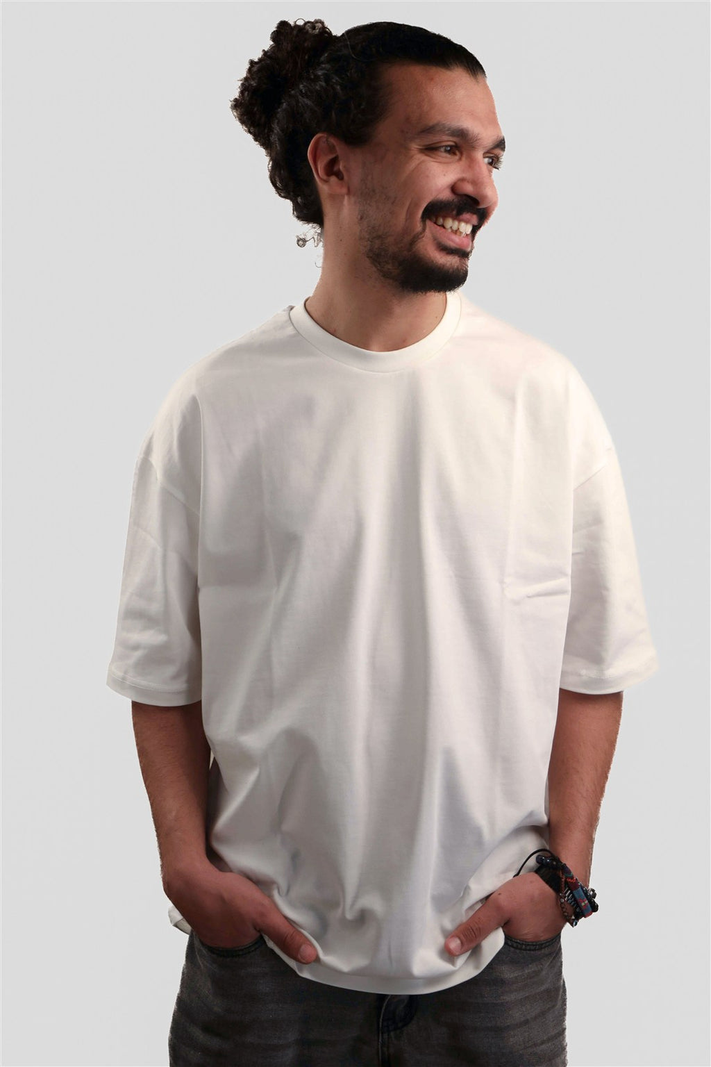 Basic KAY Mens - T-Shirt - OffWhite