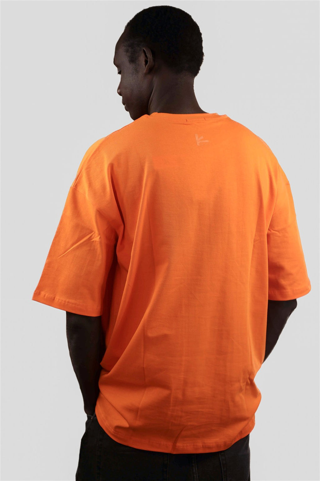 Basic KAY Mens - T-Shirt - Orange