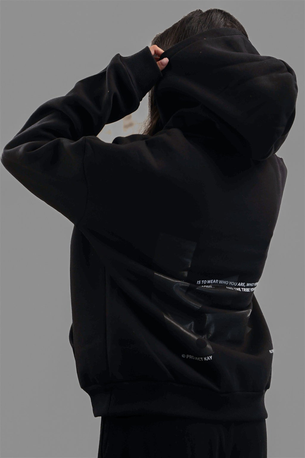 Basic KAY Hoodie – Black