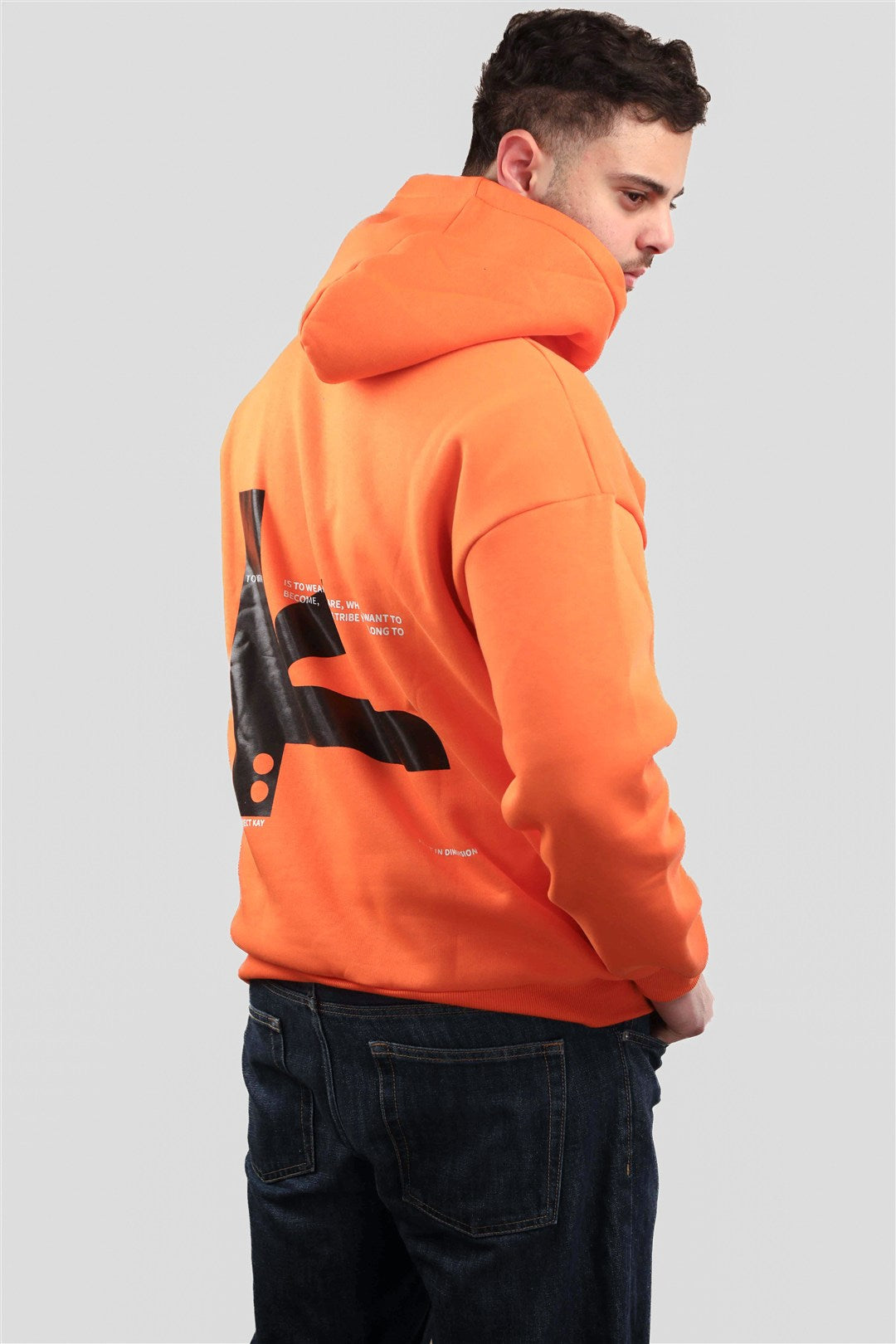 Basic KAY Hoodie - Orange
