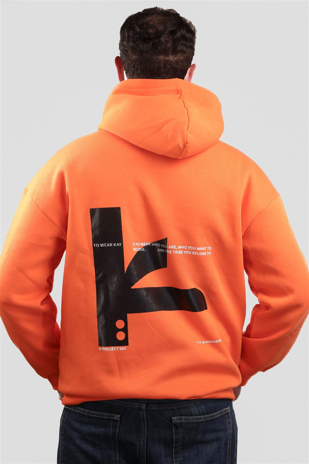 Basic KAY Hoodie - Orange