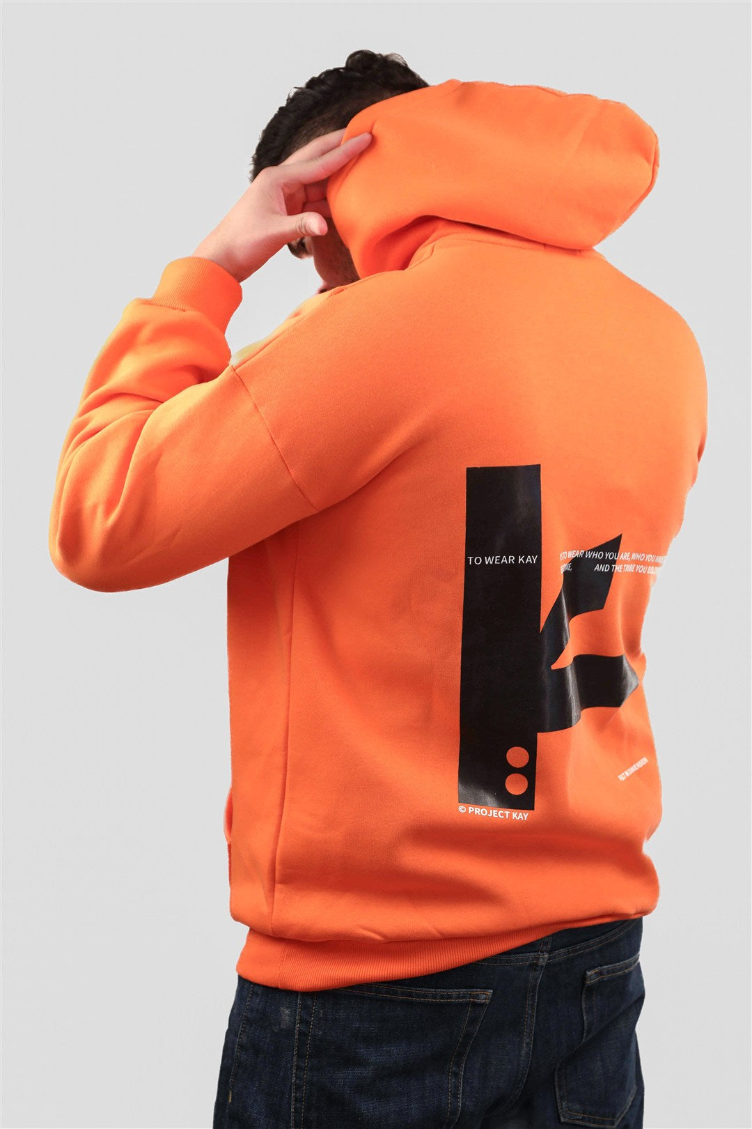 Basic KAY Hoodie - Orange