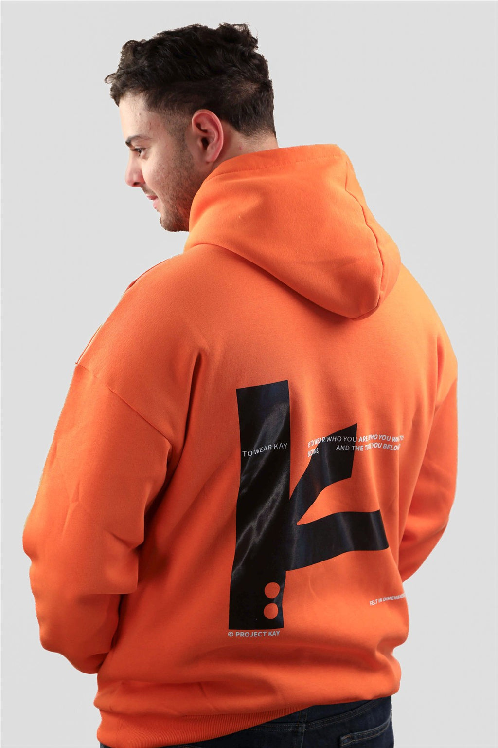 Basic KAY Hoodie - Orange
