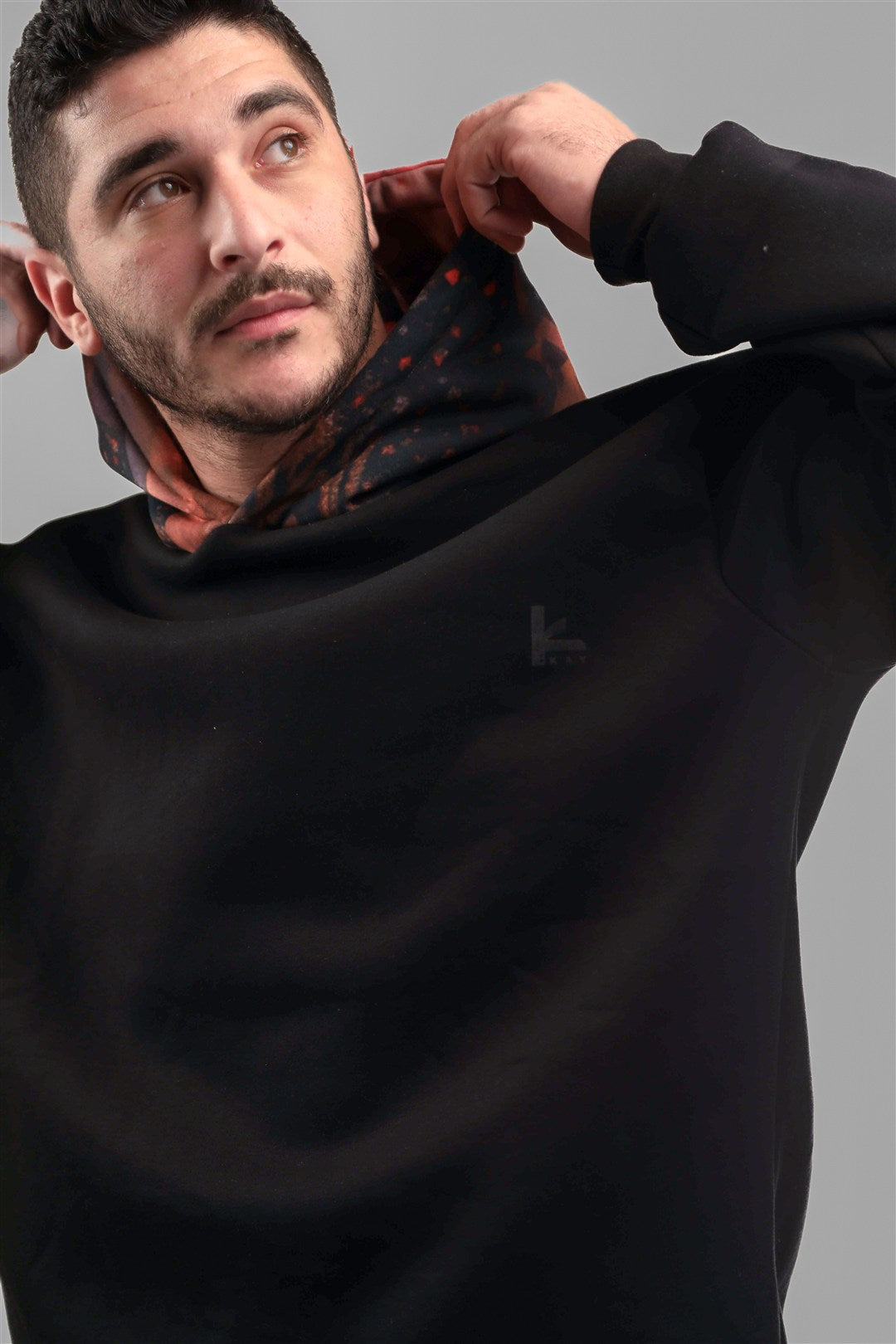 Signature KAY Patchwork Hoodie