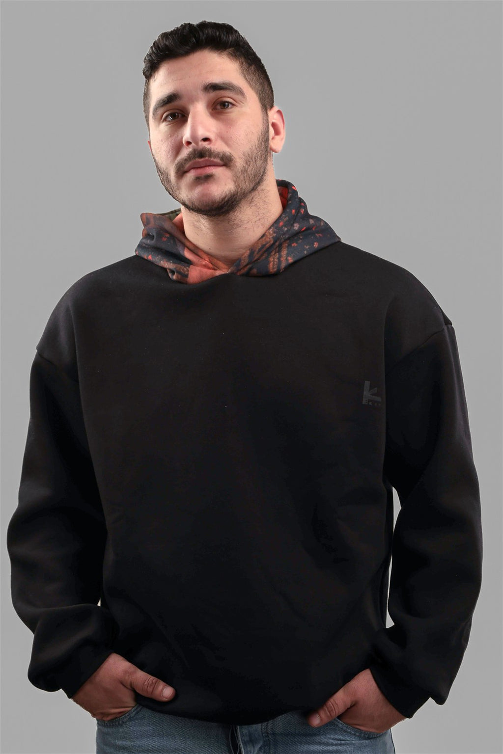 Signature KAY Patchwork Hoodie