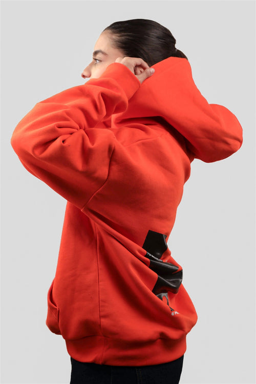 Basic KAY Hoodie - Lava Orange