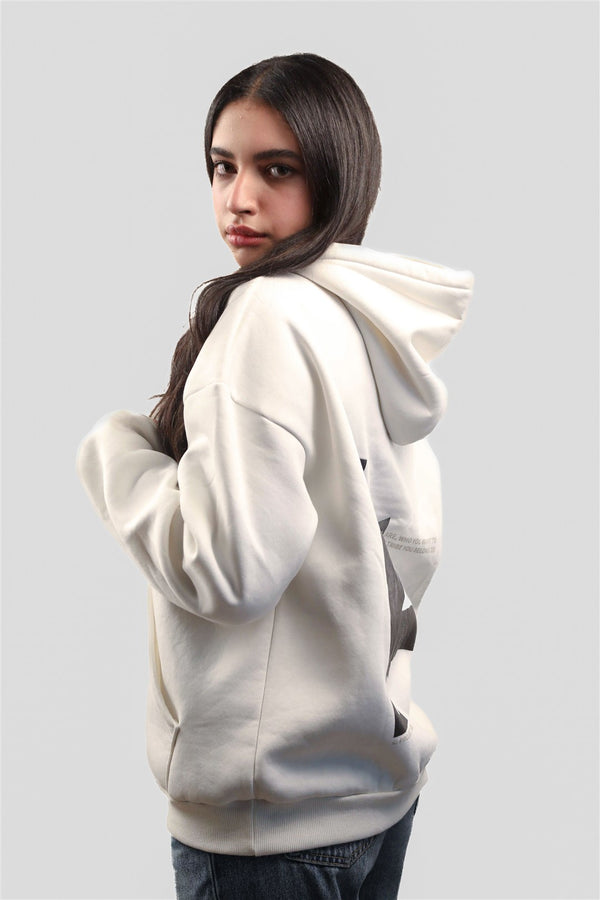 Basic KAY Hoodie – Off White