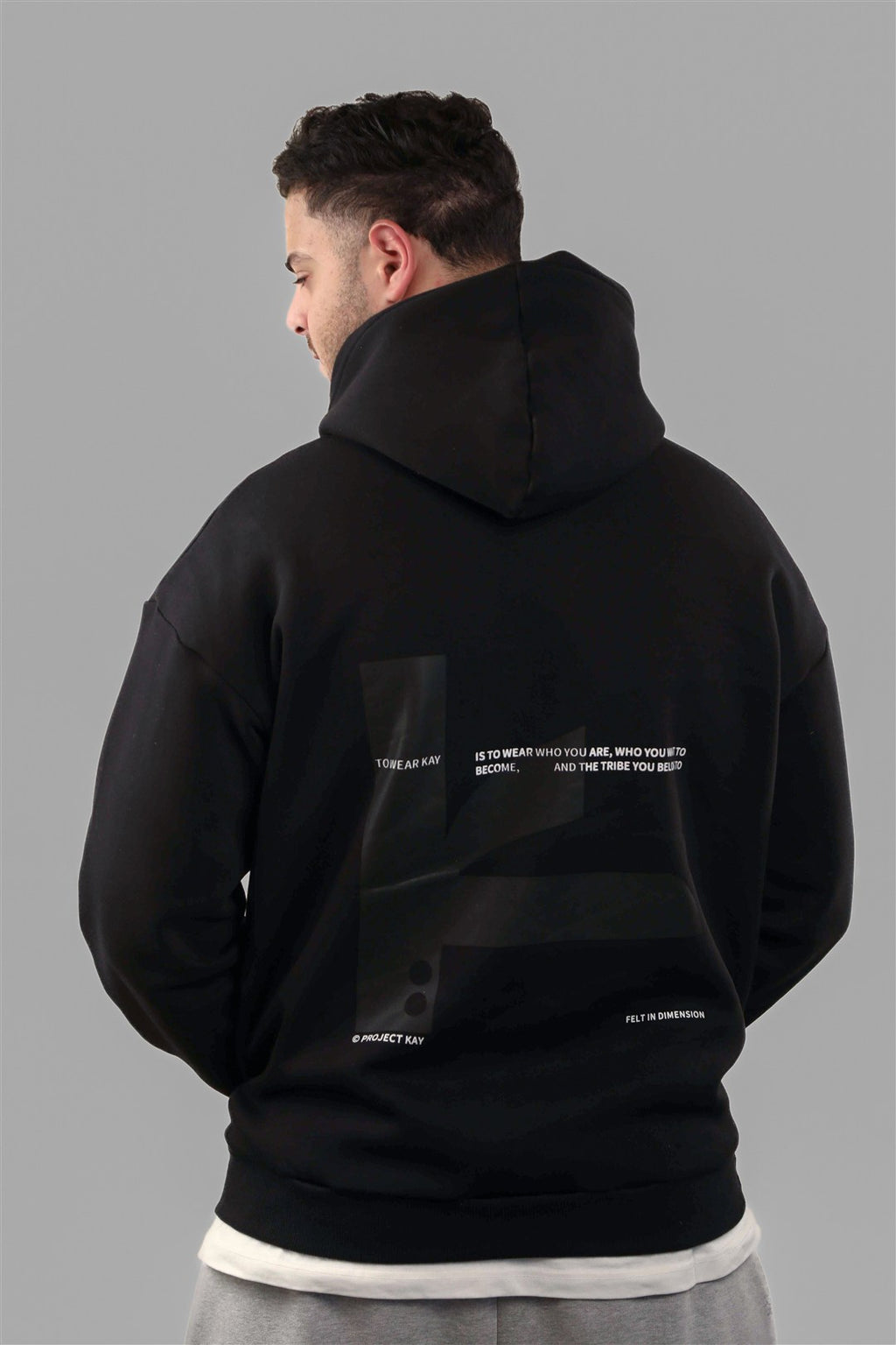 Basic KAY Hoodie – Black