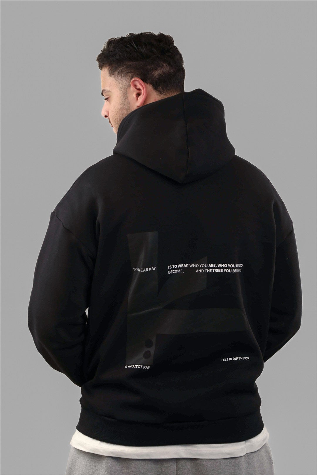 Basic KAY Hoodie – Black