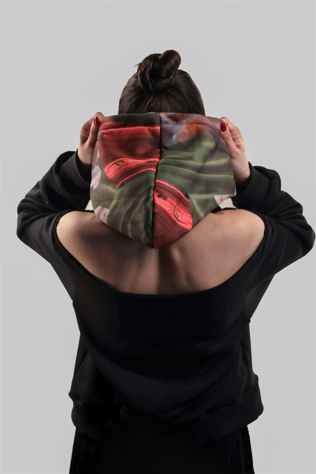 Signature KAY Women Patchwork Hoodie