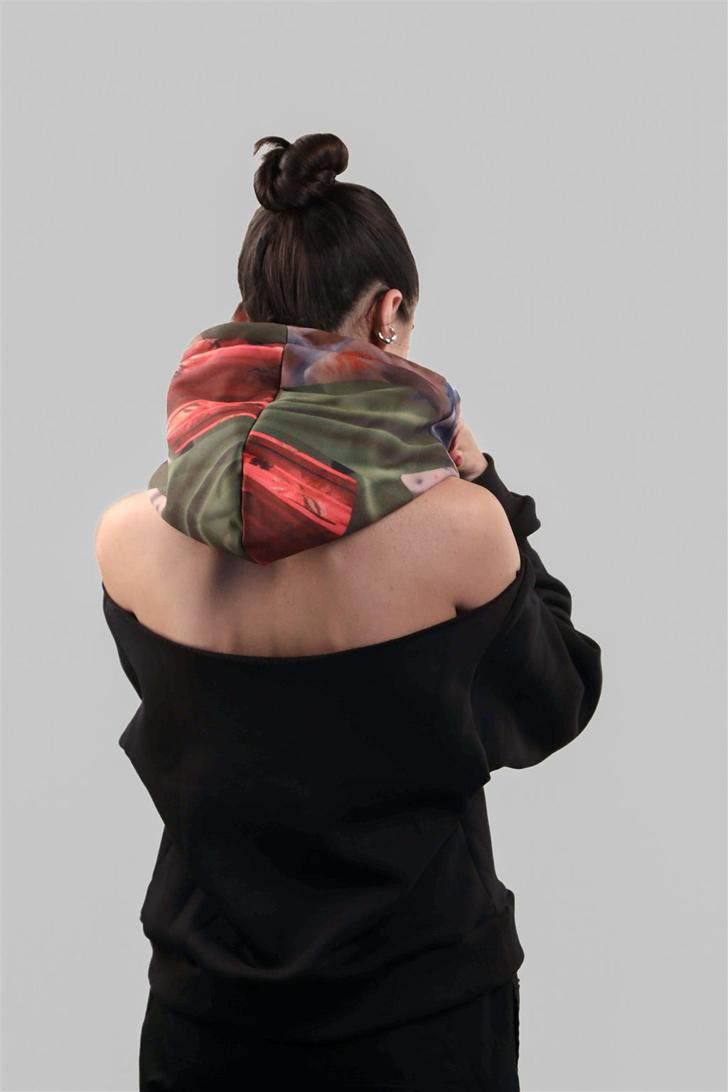 Signature KAY Women Patchwork Hoodie