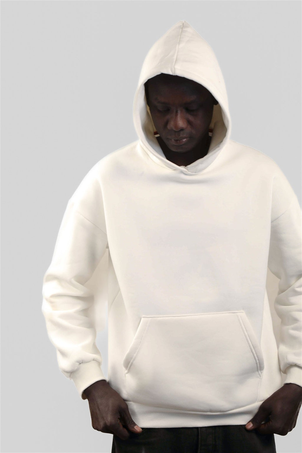 Basic KAY Hoodie – Off White