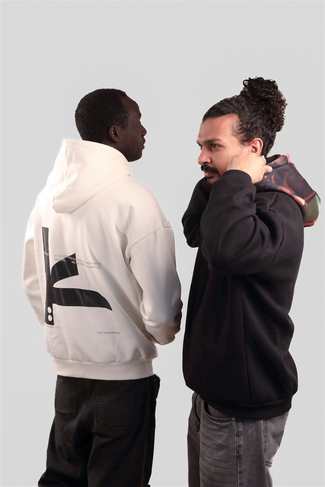 Basic KAY Hoodie – Off White