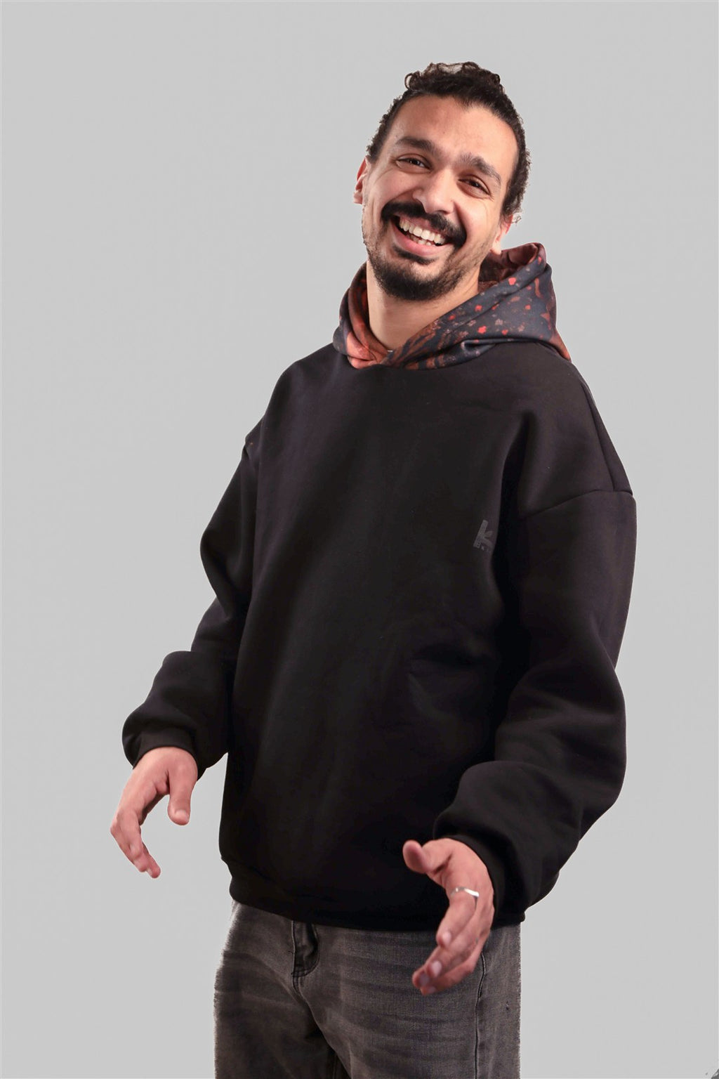 Signature KAY Patchwork Hoodie