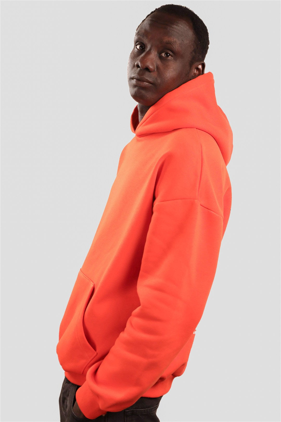 Basic KAY Hoodie - Lava Orange