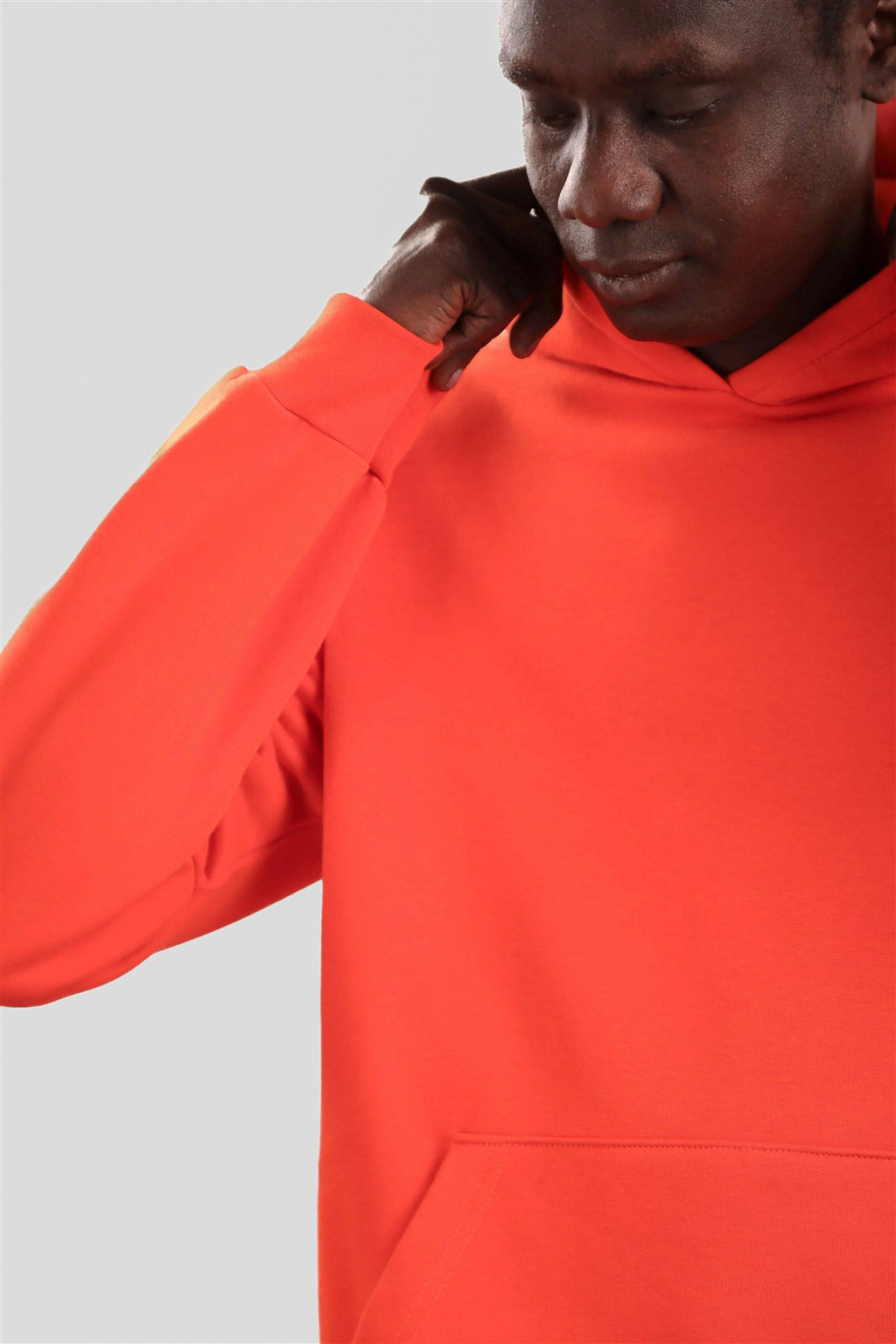 Basic KAY Hoodie - Lava Orange