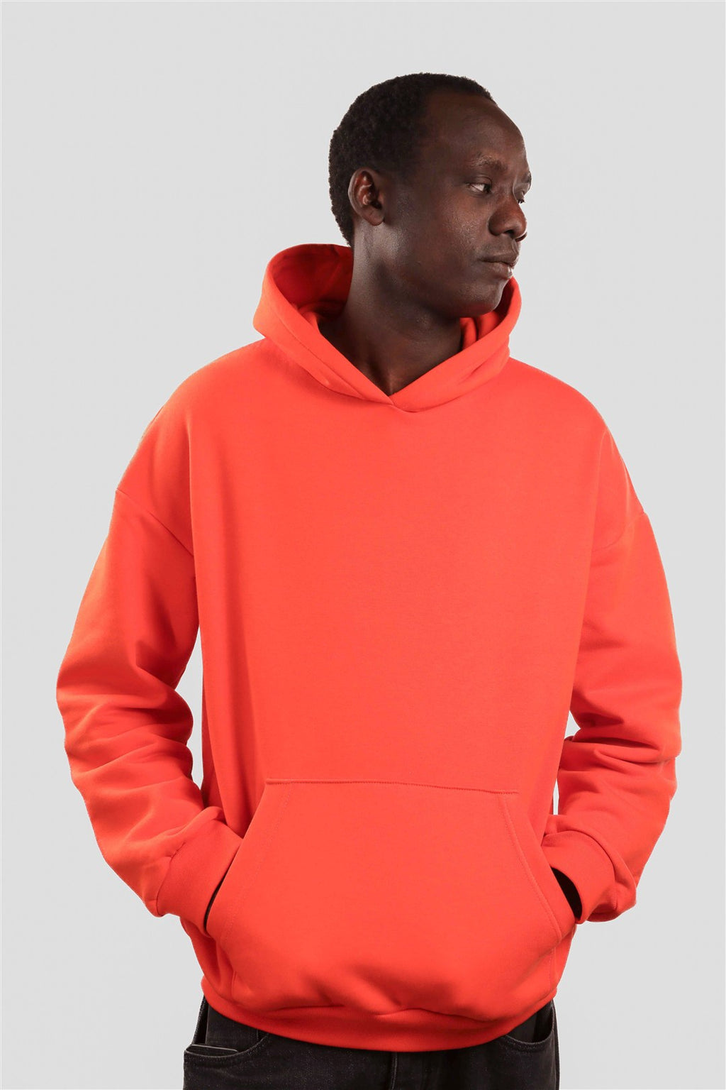 Basic KAY Hoodie - Lava Orange