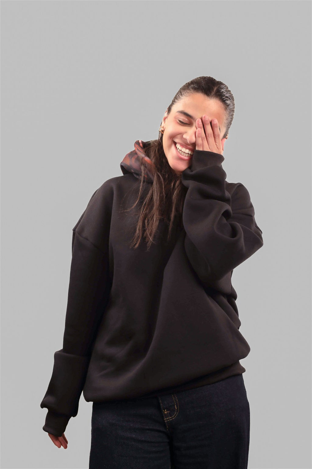 Signature KAY Patchwork Hoodie