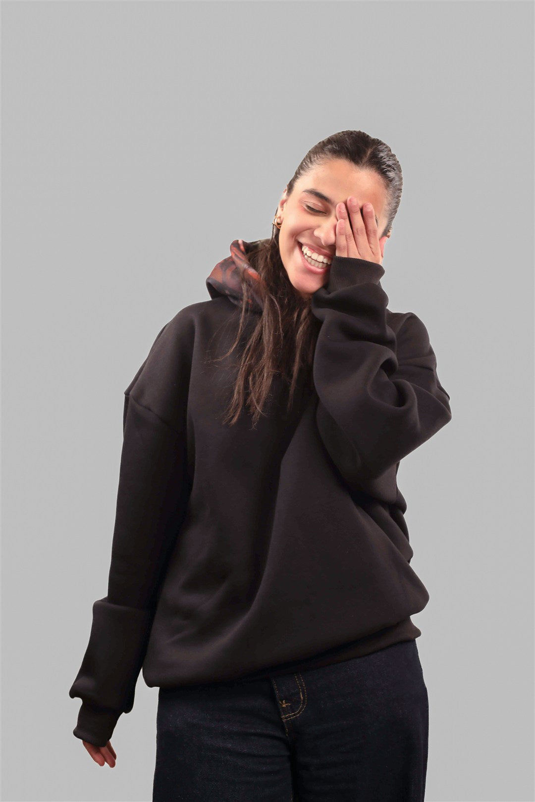 Signature KAY Patchwork Hoodie