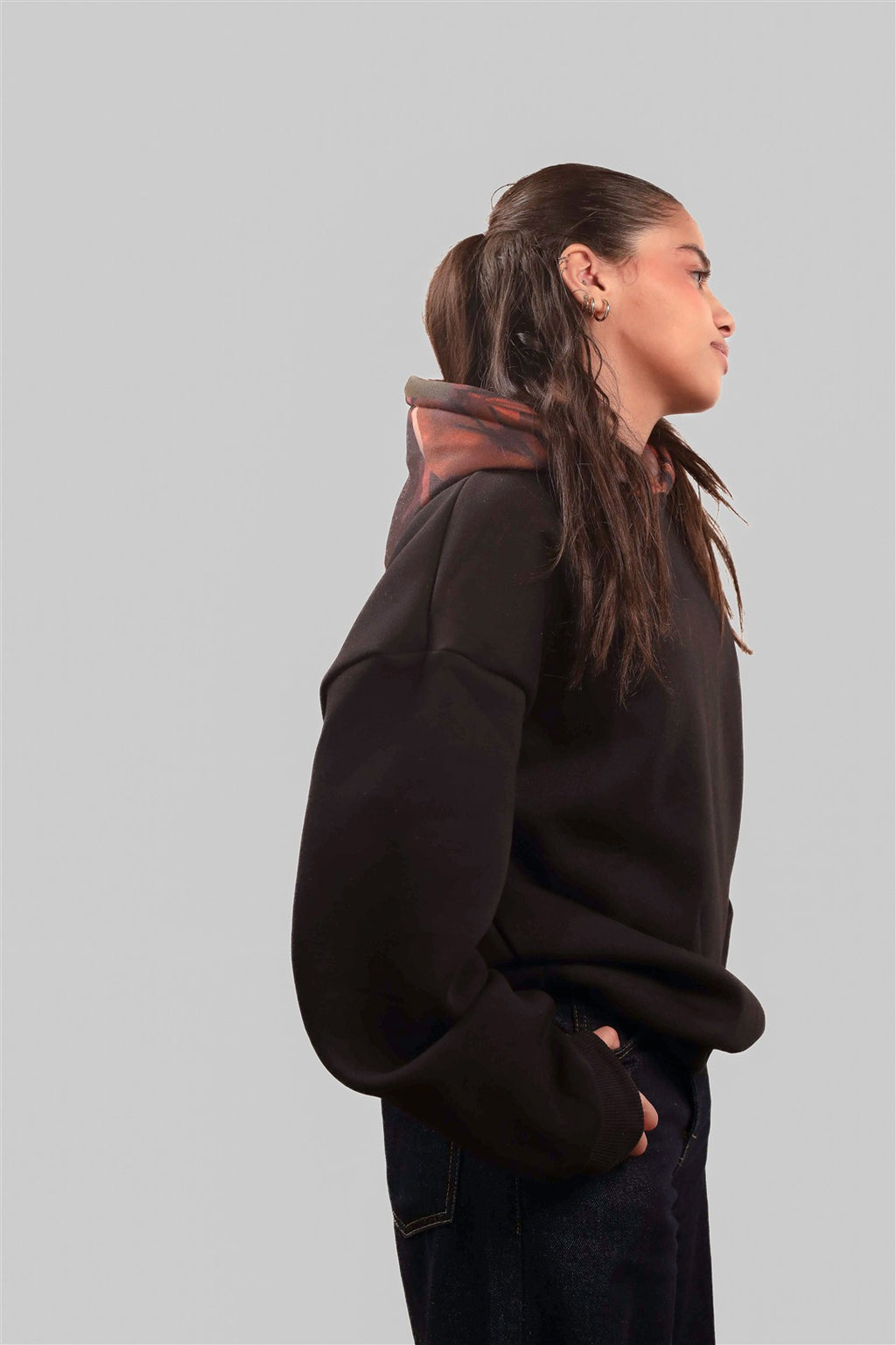 Signature KAY Patchwork Hoodie
